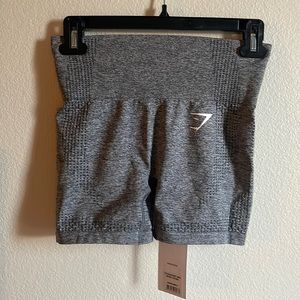 Gymshark vital seamless shorts in Smokey grey marl